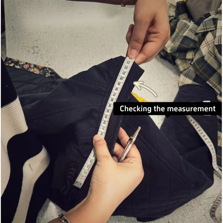 checking measurement